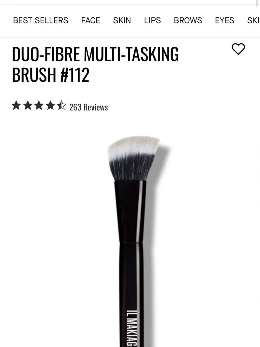 3 NEW IL MAKIAGE Makeup Brushes